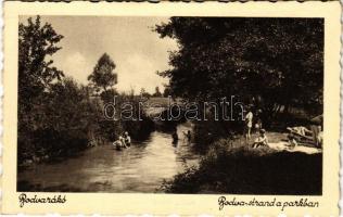 Bódvarákó, Bódva strand a parkban (fl)