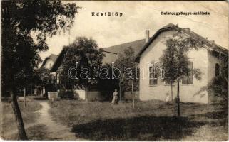 1922 Révfülöp, Balatongyöngye szálloda (EB)