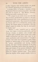 Hartmann, Franz:

With The Adepts. An adventure among the Rosicrucians. (Translated from the Germa...