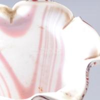 Carlo Moretti üveg design váza, jelzés nélkül, hibátlan, m: 34 cm