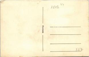 Budapest XX. Pestszenterzsébet, Pesterzsébet, Erzsébetfalva; Gondos Gusztáv táncintézete, csoportkép...