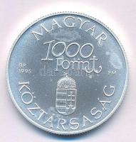 1995. 1000Ft Ag "Régi dunai hajók III - Hableány" kapszulában T:BU Adamo EM139