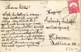 1929 Füzesgyarmat, utca. photo (EK)