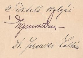 1888 Kolozsvár. Köszönetnyilvánító sorok Stobbe Adolf építőmester, Stobbe Kálmán (1883-1936) építőme...