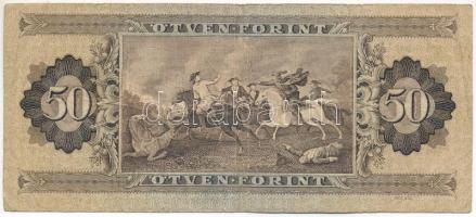 1951. 50Ft "D 022 071149" T:F,VG
Hungary 1951. 50 Forint "D 022 071149" C:F,VG
...