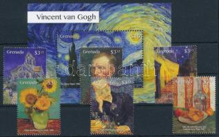 Vincent van Gogh sor + blokk, Vincent van Gogh set + block