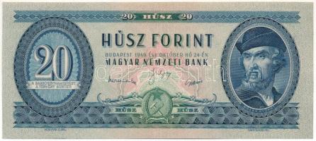 1949. 20Ft C 824 025254 T:F szép papír Hungary 1949. 20 Forint C 824 025254 C:F fine paper Adamo F10