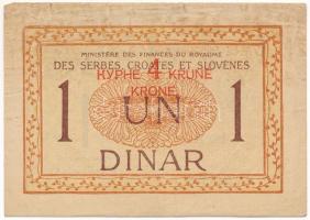 Szerb-Horvát-Szlovén Királyság 1919. 1D piros "4K" felülbélyegzéssel T:F
Kingdom of the S...