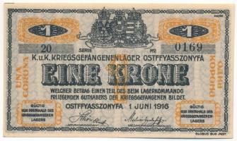 Ostffyasszonyfa / Hadifogolytábor 1916. június 1. 1K arab sorozat és sorszámmal T:UNC
Adamo HHO-2.3