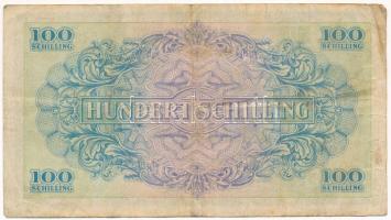 Ausztria / Szövetséges megszállás DN (1944-1945) 100Sch "B12 728602" T:F 
Austria / Allie...