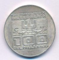 Ausztria 1977. 100Sch Ag "900 éves Hohensalzburg vára" T:AU Austria 1977. 100 Schilling Ag...