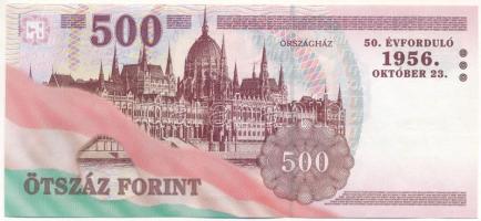 2006. 500Ft "A forradalom 50. évfordulója 1956. október 23." "EB" T:AU