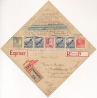 1919 Ad Infinitum 1919 - Schima András (1882-1959) győri iparművész rajza és saját levele Viki Marto...