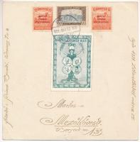 1921 Si vis pacem, para bellum - Húsvét 1921 Világ Potentia - Schima András (1882-1959) győri iparmű...