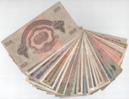 31db-os vegyes pengő és inflációs pengő bankjegy tétel, mind különböző! T:F,VG