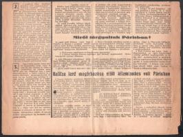 1939 Brassó, a Brassói Lapok XLV. évfolyamának 115. száma, szakadásokkal