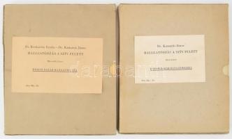 Dr. Kamarás János: Hallgatódzás a szív felett - 1-2 kötet (Egyetemi segédtankönyv). Bp., 1965 Medicina Könyvkiadó, 6 db hanglemez melléklettel. Kiadói egészvászon kötésben, papír védőborítóval, kiadói tékában