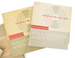 Dr. Kamarás János: Hallgatódzás a szív felett - 1-2 kötet (Egyetemi segédtankönyv). Bp., 1965 Medici...