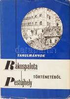 Tanulmányok Rákospalota-Pestújhely történetéből. Szerk.: Dr. Czoma László. Bp., 1974, XV. kerületi Tanács Végrehajtó Bizottsága, 628 p. Oldalszámozáson kívüli fekete-fehér képtáblákkal. Kiadói kartonált papírkötés, kiadói kissé szakadt papír védőborítóban. Megjelent 2500 példányban.