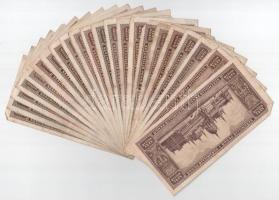 1946. 100.000.000P (22x) mind különféle sorozatszámmal T:F,VG
Adamo P27