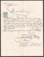 1900-1908 Stobbe Adolf, és Stobbe Adolf - Blachó Zsigmond (Stobbe és Blacho építőmesterek) által kiá...