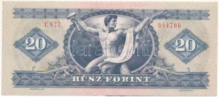 1975. 20Ft "C 827 084700" T:AU az egyik szélén gyűrődés 
Adamo F16