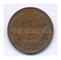 1899KB 1f bronz T:AU,XF  Adamo K1