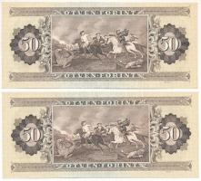 1989. 50Ft (2x) sorszámkövetők "D 069 024594 - D 069 024595" T:F szép papír
Adamo F21