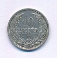 1908KB 10f Ni T:XF kis ph.  Adamo K3