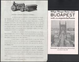 cca 1870-1930 reklám nyomtatványok: Családi kör előfizetési felhívás, Darnay Bujdosó gyöngysor c. re...