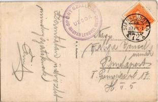 1939 Uzsok, Uzok, Uzhok; Magyar-lengyel határ, Hősök emlékműve / military heroes monument, Hungarian...