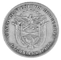 Panama 1916. 5c Ag T:XF,VF
Panama 1916. 5 Centésimos Ag C:XF,VF
Krause KM#2