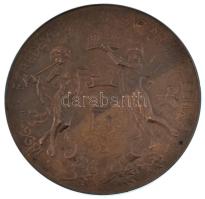 Beck Ötvös Fülöp (1873-1945) 1896. "1896-iki EZREDÉVES ORSZÁGOS KIÁLLÍTÁS / KIÁLLÍTÁSI ÉREM AZ ...