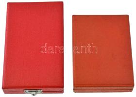 1964. "A Magyar Munka Érdemrend ezüst fokozata" ezüstözött, zománcozott bronz kitüntetés m...