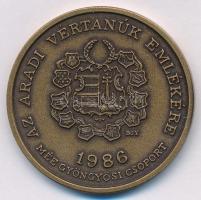 Bognár György (1944-) 1986. "Damjanich János 1804-1849 / Az Aradi Vértanúk emlékére - MÉE Gyöng...