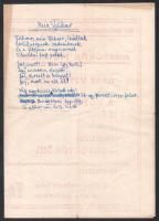1969 Bp., Marx Károly Közgazdaságtudományi Egyetem Mező Imre Kollégiuma, Beat vetélkedő plakát, háto...