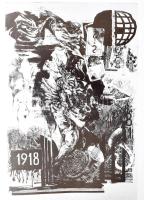 Szántó Tibor (szerk.): Graphica Hungarica I. Mai magyar illusztráció. 1968, Európa Könyvkiadó. Megje...