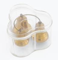 3 darabos csengő szett, dobozában