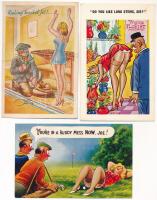 6 db RÉGI humoros képeslap / 6 pre-1945 and humour postcards