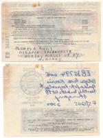 Ír Szabadállam 1936. "Irish Free State Hospitals" lóversenyfogadási jegye a hozzá tartozó ...