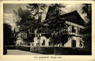 1942 Csízfürdő, Kúpele Cíz; Margit villa. Baranyi Kálmán kiadása / villa (EK)
