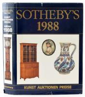 Sotheby's 1988. Kunst, Auktionen, Preise. 1988, Battenberg. Kiadói egészvászon kötés, sérült papír védőborítóval, egyébként jó állapotban.