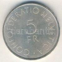 Svájc 1963. 5Fr Ag "100 éves a Vöröskereszt" T:2 apró ph