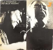 Ella Fitzgerald & Billie Holiday - Ella Fitzgerald Und Billie Holiday.  Vinyl, LP, Album, Blue Labels, AMIGA, NDK. VG