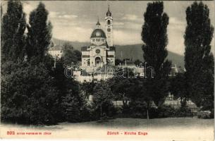 1907 Zürich, Zurich; Kirche Enge / church (EK)