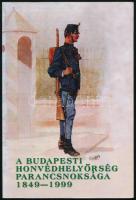 Helgert Imre: A Budapesti Honvédhelyőrség Parancsnoksága. 1849-1999. / The military garrison headquarters of Budapest. 1849-1999. A szerző, Helgert Imre (1953-) által DEDIKÁLT példány! Bp., 2000., Zrínyi. Fekete-fehér képekkel illusztrált. Magyar és angol nyelven. Kiadói papírkötés.