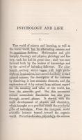 Münsterberg, Hugo:

Psychology and Life.

Boston-New York, 1901. Houghton, Mifflin and Company -...