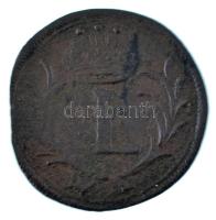 Selmecbánya 1702. Poltura Cu "I. Lipót" (2,01g/~24-25mm) T:VF,F Hungary / Schemnitz (Bansk...