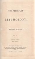 Spencer, Herbert:

The Principles of Psychology. Vol. I-II. Fourth Edition. [Teljes mű két kötetbe...
