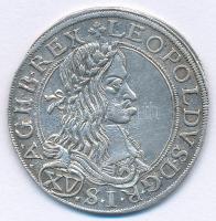 Ausztria 1662CA 15kr Ag &quot;I. Lipót&quot; előlapi kördíszek nélkül, kapszulában (5,89g) T:XF Austria 1662CA 15 Kreuzer Ag &quot;Leopold I&quot; obverse circle without ornaments, in capsule (5,89g) C:XF Krause KM#1198